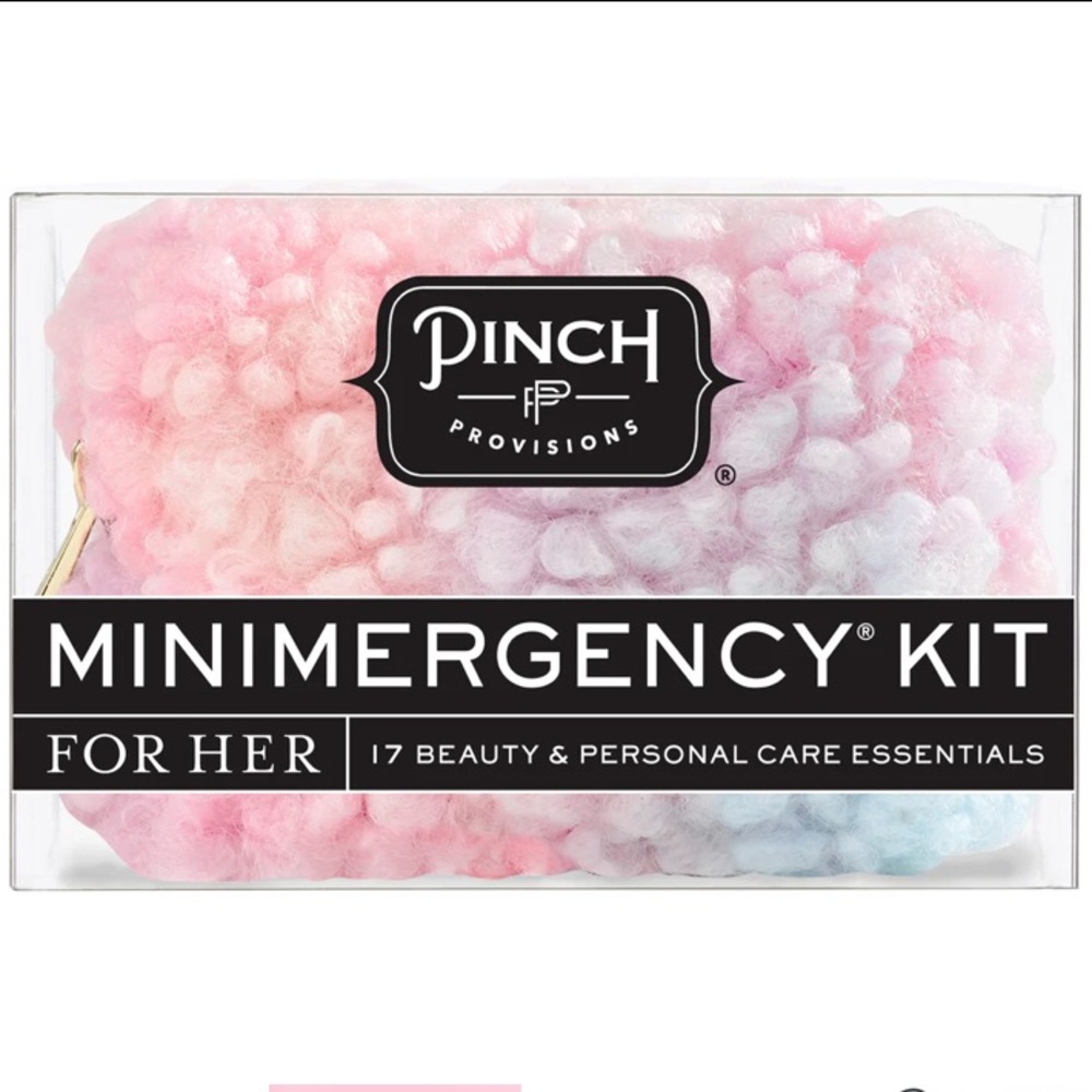 Pinch Sherpa Pink Minimergency Kit for Her